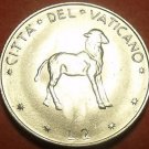 Rare Gem Unc Vatican 1972 2 Lire~Lamb Standing~110,000 Minted~Free Shipping Rare Gem Unc Vatican 1972 2 Lire~Lamb Standing~110,000 Minted~Free Shipping