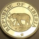 Proof Liberia 1976 5 Cents Proof~Rare Only 2,131 Minted~Elephant Coin~Free Ship Proof Liberia 1976 5 Cents Proof~Rare Only 2,131 Minted~Elephant Coin~Free Ship