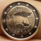 Gem Unc Estonia 2017 Euro Cent~The Map of Estonia~Free Shipping Gem Unc Estonia 2017 Euro Cent~The Map of Estonia~Free Shipping