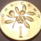 Rare Proof Jamaica 1973 Cent~Ackee Fruit~Only 28,000 Minted~See Our Proofs~Fr/Sh