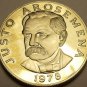 Rare Proof Panama 1978 25 Centesimos~75th Anniversary Of Independence~11k Minted