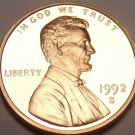 PROOF 1992-S VERY SCARCE LINCOLN CENT<AWESOME>FREE SHIP