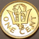 Barbados 1980 Cent Rare Proof~2,111 Minted~Trident~Free Shipping