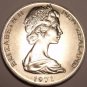 New Zealand 1971 Dollar Gem Unc~1st Year Ever Only 45,000 Minted~Free Shipping