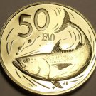 Cook Islands 1979 FAO 50 Cents Rare Proof~4,058 Minted~Bonito Fish~Free Shipping