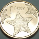 Bahamas Cent, 2009 Gem Unc~Starfish~Free Shipping