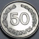 Ecuador 1963 50 Centavos~1st Year Ever~Free Shipping*