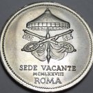 Vatican Silver Medal Pope JOANNE PAVLVS I~John Paul I~SEDE VACANTE ROMA~Fr/Ship