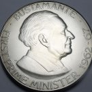 Jamaica 1970 Dollar Gem Unc~RARE~Bustamante~Only 5,000 Minted~Free Shipping