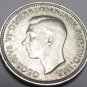 Australia 1942-D 3 Pence Unc Silver~Free Shipping