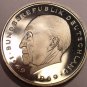 Germany 1977-J 2 Marks Proof~Konrad Adenauer~43,000 Minted In Hamburg~Free Ship