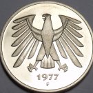 Germany - Federal Republic 5 Mark, 1977-F Proof~51,000 Minted~Free Shipping Germany - Federal Republic 5 Mark, 1977-F Proof~51,000 Minted~Free Shipping