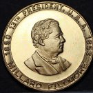 Millard Fillmore 13th President Bronze Medallion~Passed Fugitive Slave Bill~Fr/S