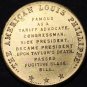 Millard Fillmore 13th President Bronze Medallion~Passed Fugitive Slave Bill~Fr/S