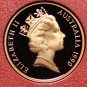 Rare Proof Australia 1990 2 Cents~53,000 Minted~Frilled Neck Lizard~Free Ship