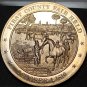 1810 First County Fair Held In America~Franklin Mint Bronze Proof Medallion~Fr/S