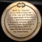 1810 First County Fair Held In America~Franklin Mint Bronze Proof Medallion~Fr/S