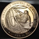 1962 First Orbital Spaceflight~Nuclear War~Franklin Mint Bronze Proof~Free Ship