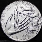 Vatican City 100 Lire, 1988, ~Adam Naming Animals~Gem Uncirculated~Free Shipping Vatican City 100 Lire, 1988, ~Adam Naming Animals~Gem Uncirculated~Free Shipping
