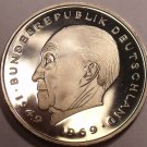 Germany 1980-J 2 Marks Proof~Konrad Adenauer~110,000 Minted In Hamburg~Free Ship Germany 1980-J 2 Marks Proof~Konrad Adenauer~110,000 Minted In Hamburg~Free Ship