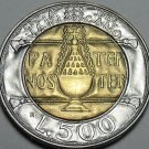 Vatican 500 Lire 1993 Gem Unc~Thurible~Bi-Metal~Fantastic~Free Shipping
