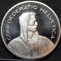 Rare Proof Switzerland 1985 5 Francs~12,000 Minted~Helvetia~Free Shipping