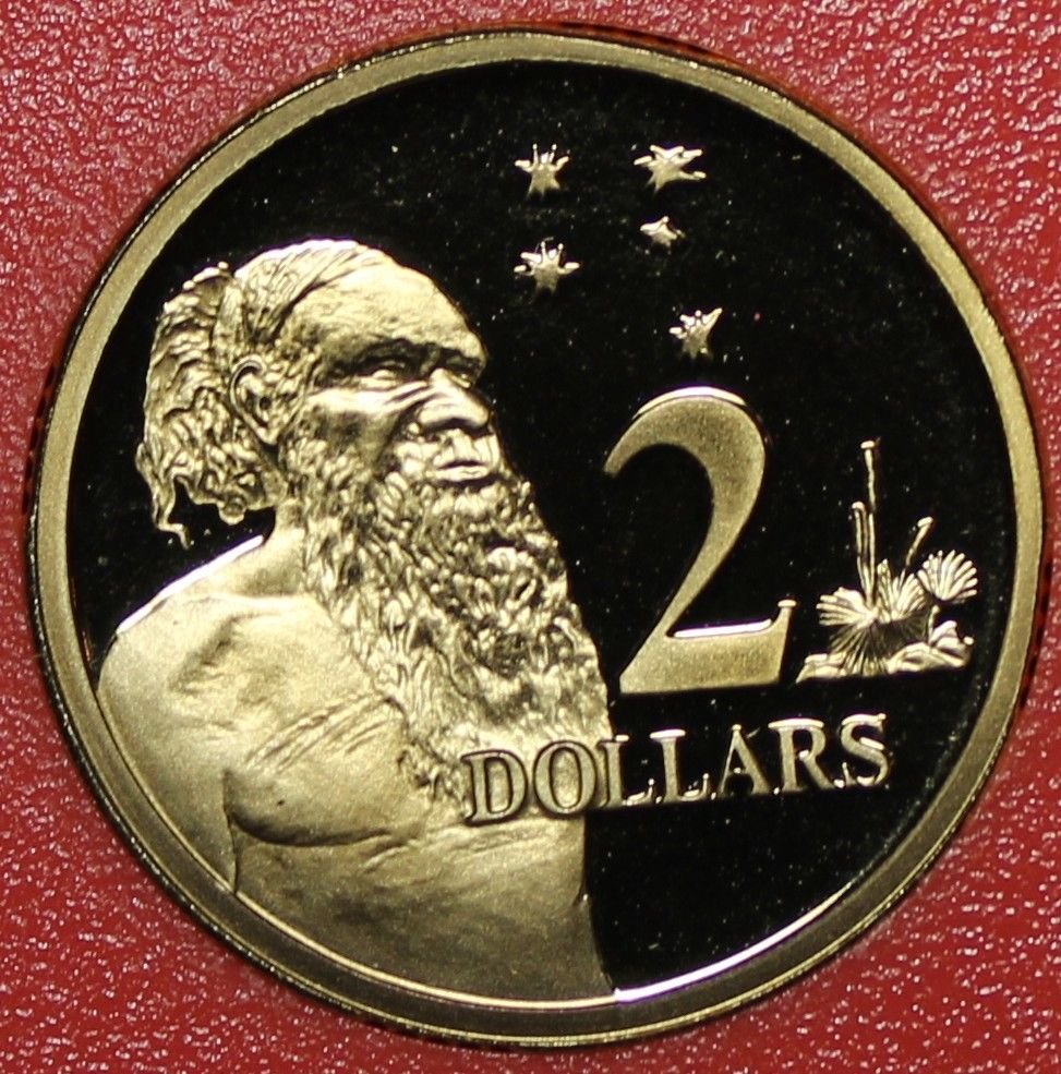 Cameo Proof Australia 1990 2 Dollars Aboriginal Man 53 000 Minted Free cameo-proof-australia-1990-2-dollars-aboriginal-man-53-000-minted-free