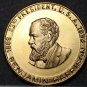Benjamin Harrison 23rd President Bronze Medallion~Backbone Ben~Hoosier President
