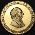 Martin Van Buren 8th President Bronze Medallion~The Red Fox In Politics~Fr/Ship