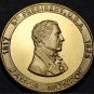 James Monroe 5th President Bronze Medallion~The Last Cocked Hat~Monroe Doctrine~