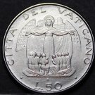 Vatican City 50 Lire, 1987, Mother Mary Protecting Kneeling Sinners~UNC~Fr/Ship