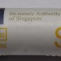 Gem Unc Original Roll (40) Singapore 2013 5 Cents~Free Shipping