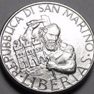 San Marino 50 Lire 1994 Gem Unc~Stone Cutter Holding Hammer And Chiesel~Rare~FS San Marino 50 Lire 1994 Gem Unc~Stone Cutter Holding Hammer And Chiesel~Rare~FS