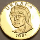 Panama Centesimo, 1981 Rare Proof~Only 1,973 Minted~Uracca~Free Shipping