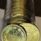 Gem Unc Roll (20) Large Honduras 2007 10 Centavo Coins~Pyramid~Last Year~Free Sh