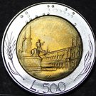 Italy 500 Lire, 1984-R Gem Unc Bi-Metallic Coin~Free Shipping