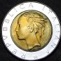 Italy 500 Lire, 1984-R Gem Unc Bi-Metallic Coin~Free Shipping