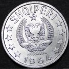 Albania 50 Qindarka, 1964 Gem Unc~Only Year Ever~Scarce~Free Shipping