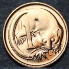 Australia Cent, 1980 Gem Unc~Feather-Tailed Glider~Free Shipping
