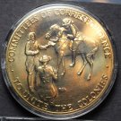 American Revolution Solid Bronze Encapsulated Medallion~Sam Adams~Patrick Henry~