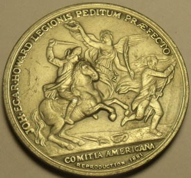 Comitia Americana 37.8mm Solid Pewter Medallion~Free Shipping