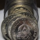 Gem Unc Roll (20) Large Honduras 1980 10 Centavo Coins~Pyramid~Wreath~Free Ship