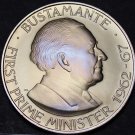 Jamaica Dollar,1974 Gem Unc~RARE~Bustamante~Only 22,000 Minted~Free Shipping