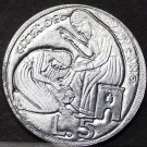 Vatican City 5 Lire, 1975, Unc~Holy Year~Redemption Of The Women Of Bethany~Fr/S