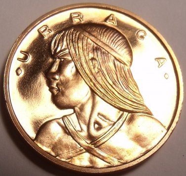 Panama Centesimo, 1966 Rare Proof~Only 13,000 Minted~Uracca~Free Shipping