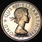 New Zealand Half Crown, 1965 Proof-Like~25,000 Minted~Free Shipping