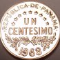 Panama Centesimo, 1968 Rare Proof~Only 23,210 Minted~Uracca~Free Shipping