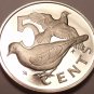 British Virgin Islands 1976 5 Cents~Zenaida Doves~15,000 Minted~Free Shipping