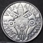 Vatican City 50 Lire, 1975, Gem Unc~Holy Year~The Peace Of The Lord~Free Ship
