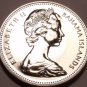 Bahamas 5 Cents, 1969 Rare Proof~Pineapple~75,000 Minted~Free Shipping